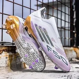 Breathable Athletic Soccer Cleats for Men - Low-Top Football Boots for Indoor & Outdoor Fields