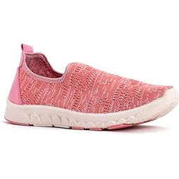 Khadim's Peach Walking Sports Shoe Sneakers for Women (2894275)