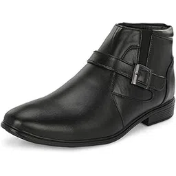 PU Leather Men's Formal Ankle Boots