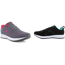 Women SL-170 C.Grey Pink Sports Shoes Womens SL 170 | Enhanced Durability & Soft Cushion | Black Walking Shoe - 7 UK (SL 170)