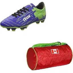 Sports Bag Canada Large Red With Gowin Football Shoe Crush Blue Green Size-7