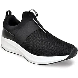 Training,Atheletic,Gym,Sports Comfortable Extra Max Cusion with Memory Foam Insole,Anti Skid Tech Grip Walking Shoes for Men(06202 Black/Grey-Sizes 6,7,8,9,10)