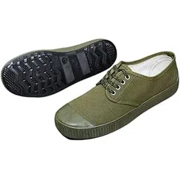 Men's Canvas Farm and Hiking Shoes with Non-Slip Sole for Outdoor and Casual Wear