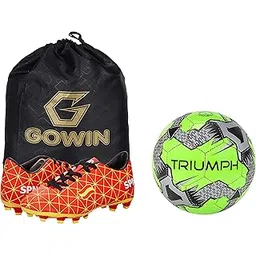 Football Pvc Boss Green With Gowin Football Shoe Country Color Spain Size-2