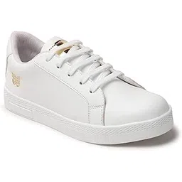 Round White Sneakers for Women