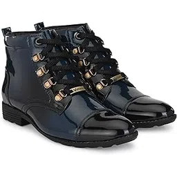 Royal Look Shoes For Men ll Casual Shoes For Men ll Latest Patent Leather Boots for Men