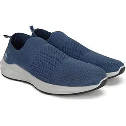 Paragon PUK3501GS Walking Shoes For Men |Breathable Knitted Sports Shoes With Stylish Design, Comfortable Cushioned Insole, Ankle Elastic For Good Fitting | Ideal for Everyday Use