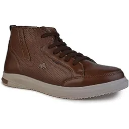 Jaripeo PEFEN Vegan Leather Casual Boots for Men