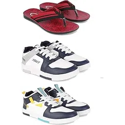 Men's Sports Shoes | Lightweight Stylish & Easy to Wear for Men'sGR-SPO-(3-Combo)-3129-1075-1074