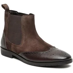 Men Genuine Leather Chelsea Boots – Stylish, Durable & Comfortable Ankle Boots for Any Occasion – Formal, Casual Slip-On Shoes for Men