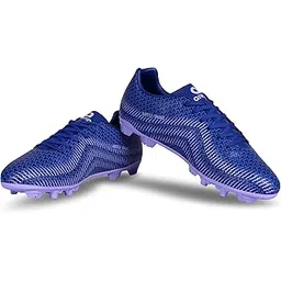 Rattle Snake Football Stud | Lightweight Comfort & Maximum Grip | Best for Competitive Soccer Players | Sports Cleats | Football Footwear | Football Sports Shoes Blue