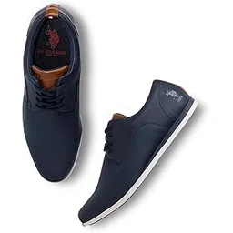 U.S.Polo Assn. Men Navy Smart Casuals