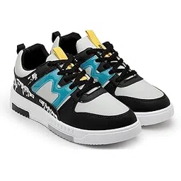 Men's TARZAN-03 Casual White Sneaker High Neck Shoes for Men I Walking & Gym Shoes for Boys with Lightweight Extra Jump I Casual Lace-Up Shoes for Men…