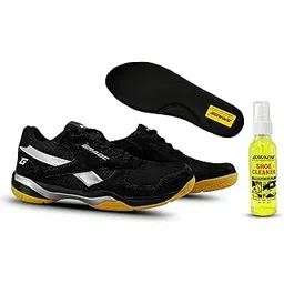 Grade WINNER Memory Foam Badminton Shoes for Men | Non Marking Shoes for Badminton Men | Squash Shoes and Table Tennis Non Marking Shoes for Men | Lightweight and Comfortable Gum Sole Shoes