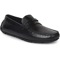 Men's Casual Loafer Shoes - Black