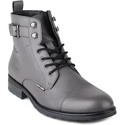Formal High Ankle Boots for Men_RC3943_Gray