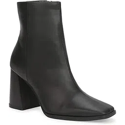 Women's ST-1067 Black PU Boots