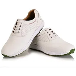 Austin Spikeless ESS Golf Shoes (White, Numeric_6)