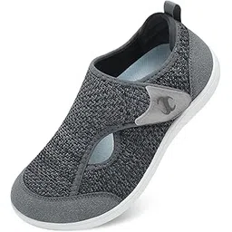Walking Wide Sneaker Slip-on, Easy to Put On and Take Off, Sneakers, Nurses Easy to Wear, Barefoot Gym, Nursing Care, 9.4 - 10.8 inches (24 - 27.5 cm)