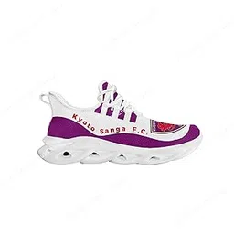 SAI INDER KALA Custom Kyoto Sanga Football Sneakers: Breathable Mesh Sports Shoes for Men & Women Multicolor