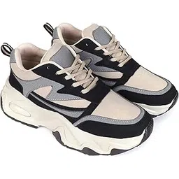 Women's Chunky Sneakers | Stylish Running & Walking Shoes | Lightweight, Comfortable, Trendy Streetwear Sneakers