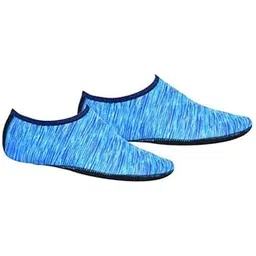 BNF® 11xSoft Water Shoes Stretchy Socks Yoga Swim Shoe Dive Sock Blue L | Men | Water Shoes | Fins, Footwear & Gloves | Water Sports