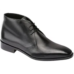 Men's Tiverton Black Leather Formal Boot