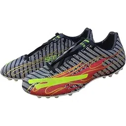 Sega Spectra Men's Football Shoes – Lightweight Stud Soccer Cleats for Turf and Grass Ground