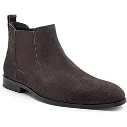 Teakwood Suede Leather Mid Ankle Classic Boots Shoes for Men