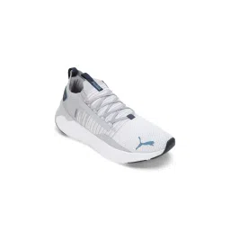 Puma Soft Ride Symmetry Fuzion Unisex Grey Running Shoes