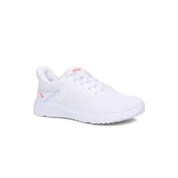 ASIAN Men White Mesh Running Non-Marking Memory Foam Shoes
