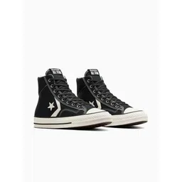 Converse Star Player 76 Unisex Woven Design Mid-Top Sneakers