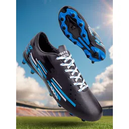 VECTOR X Men Lace-Ups Football Non-Marking Shoes
