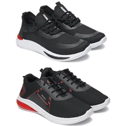 Free Kicks Men Multicoloured Mesh Marking Running Sports Shoes