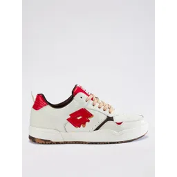 Lotto Men Melt Hoopstar OG White Leather Sneakers