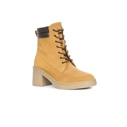 Saint G Women Leather Ankle Winter Boots