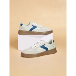 Ajile by Pantaloons Men Colourblocked PU Sneakers