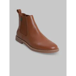 Kickers Men Leather Chelsea Boots