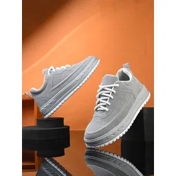 Killer Men Lace-Ups Round Toe Sneakers