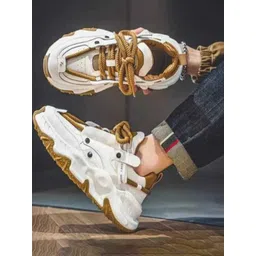 TIGONIS Men Tan Synthetic Leather Casual Shoes