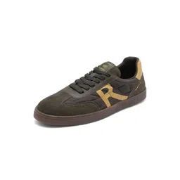RARE RABBIT Men Colourblocked Leather Sneakers
