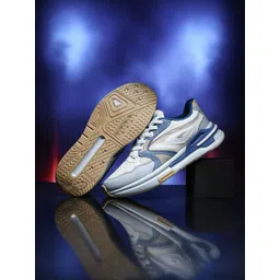 ASIAN Men White Mesh Non-Marking Running Sports Shoes