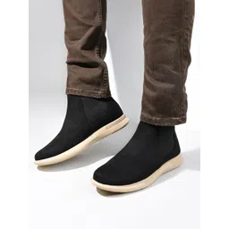 Handmade Men’s Black Chelsea for Everyday Style Boots For Men