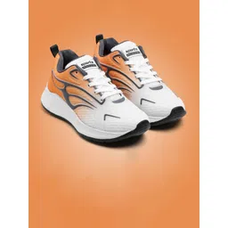 Elevarse Men Colourblocked Round Toe Lace Ups Lightweight Dri-FIT Running Sports Shoes