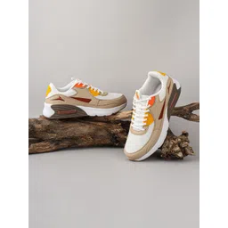 JQR Men Mesh Lace-Ups Running Non-Marking Shoes