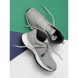 glitchez Men Lace-Ups Round Toe Sneakers