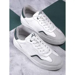 Metro Men Colourblocked Smart Casual Sneakers