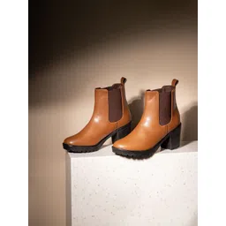 Inc 5 Women Round Toe Chelsea Boots
