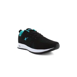 Sparx Women Black & Blue Mesh Running Non-Marking Shoes