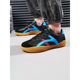 LABBIN Men Colourblocked Lace-Ups Sneakers